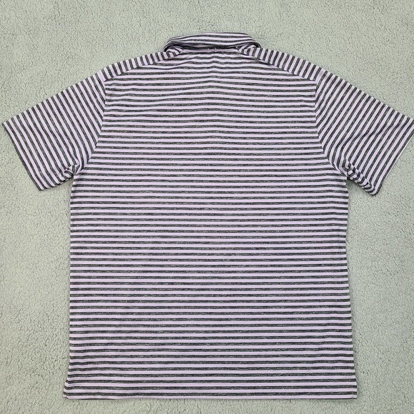 Nike Polo Shirt Men's Large Purple Black Tour Performance Golfer Golf Dri-Fit - Picture 7 of 12